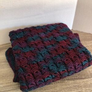 Hand Crafted Chunky Crochet Lap Throw